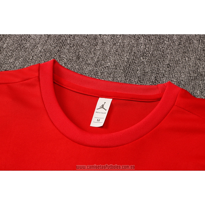 Chandal del Paris Saint-Germain Manga Corta 2021-2022 Rojo
